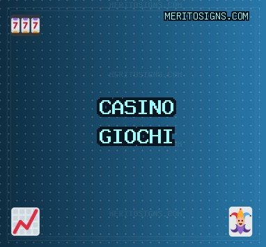 Siti Casino Affidabili | Ottobre 2025 | meritosigns.com